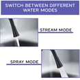 thumbnail image 6 of Strictly Sinks Traditional Pull Down Kitchen Faucet Matte Black with 360° Swivelling Spout, Spray & Stream Modes, 6 of 7