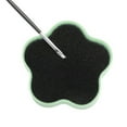 thumbnail image 3 of Unique Bargains 1 Pc Portable Starfish Makeup Sponge Brush Cleaner Green, 3 of 6