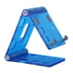 thumbnail image 1 of Soporte para teléfono de escritorio Soporte para teléfono de plástico plegable para oficina en casa Soporte para teléfono móvil ajustable en ángulo, azul kenally EL4391-03B, 1 of 2