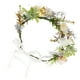 thumbnail image 3 of KAKOWELY Collar de flores para boda de perro, corona floral para perro, para boda, collar para mascota, gato, perro, accesorio de fotografía para mascota, 3 of 5