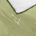 thumbnail image 4 of Hearth & Harbor 3-Piece Sage Green Duvet Cover Set, California King, 4 of 5