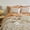 Terracotta Cream-Queen / Full, variant on - Floral Quilt Set Coquette Cottagecore Shabby Chic Flower For Women Teen Reversible Lightweight Bedspread Coverlet 3 Pieces Terracotta Cream Queen/full Size