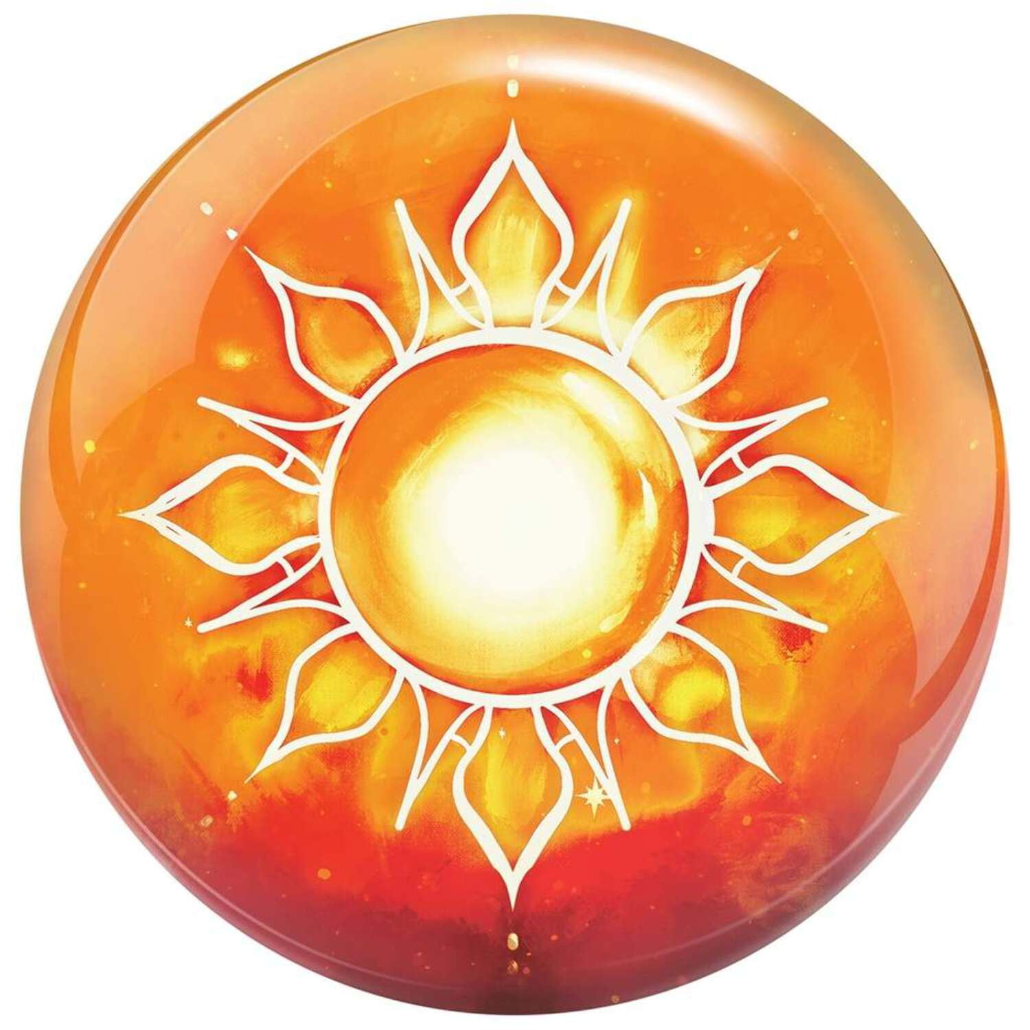 Brunswick Sun and Moon Viz-A-Ball Bowling Ball 10lbs