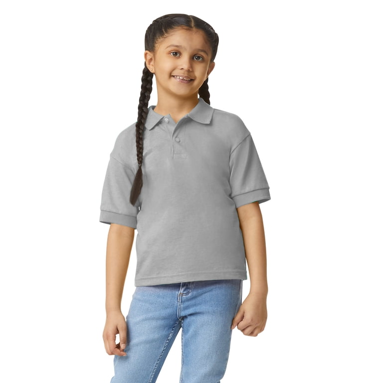 Gildan Youth DryBlend Polo Shirt 3-Pack photo 2