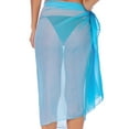 thumbnail image 5 of FUTATA Women Swimsuit Beach Cover Up Sarong Sarong Beach Wrap Sheer Short Skirt Bikini Chiffon Scarf for Swimwear, 5 of 5