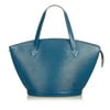 Pre-Owned Louis Vuitton Epi Saint Jacques PM Short Strap Leather Blue