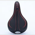 thumbnail image 3 of EeaseCA Coussin d'Absorption Épaissi pour Selle 1 Pce Siège Confortable (Noir Rouge), 3 of 7