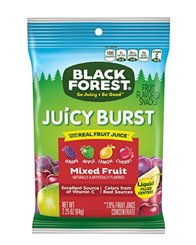 real fruitjuice fruit snacks black forest real fruitjuice fruit snacks black forest