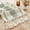 Green, variant on Boho Table Runner, Farmhouse Macrame Wedding Table Runner For Garden & Outdoor Decor, Summer And Autumn Bridal Shower Decor, Rustic Woven Cotton Crochet Lace With Tassels For Living Room, 72x12 Inch