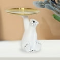 thumbnail image 4 of Pallet Polar Bear Home Decoration Porch Key Storage Fruit Basket Living Room Desktop Cabinet, 4 of 6