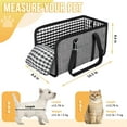 thumbnail image 2 of Console Dog Car Seat - Portable Dogs Armrest Booster Seat for Small Dog, Anti-Collapse Pet Car Seat with Soft Cushion Safety Belt, Support Pet Up to 11lbs (Grey), 2 of 14