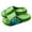 Green, variant on adviicd Kids House Slippers Kids Cloud Slides Boys Girls Shower Slippers Slip on Slide Sandals Non-slip Summer Beach Pool Shoes (Yellow,13)