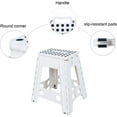 thumbnail image 3 of cyubnio BFTYHJKL Step Stool Step stools for Adults  Folding Step Stool  Kitchen Stool  Folding Stool  Foldable Step Stool (BFTYHJKL  Red 11inch Height)\u2026, 3 of 9