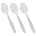 thumbnail image 3 of Smarty 6" Clear Plastic Disposable Dinner Spoons 1000ct, 3 of 5