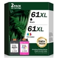 thumbnail image 1 of Cartuchos de tinta Inkstellar 61XL negro y color para HP 61, 1 of 7
