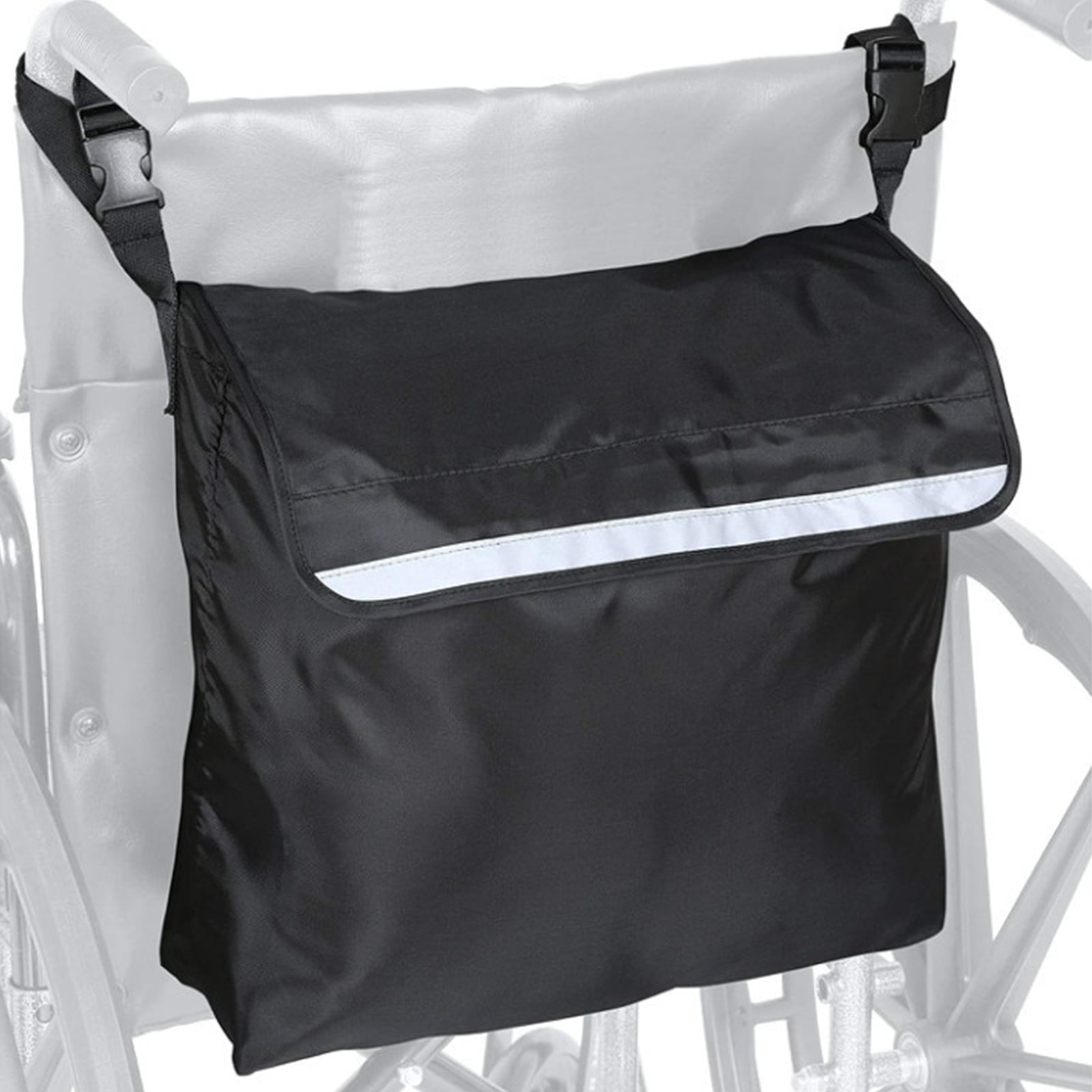 Aibecy Wheelchair Storage Bag Electric Wheel Chair Storage Tote Travel Messenger Bag for Elderly Men Women Carrying Things on Wheelchair