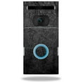 thumbnail image 1 of MightySkins RIVD2-Black Leather Skin Decal Wrap for Ring Doorbell 2 - Black Leather, 1 of 4