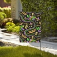thumbnail image 4 of Wukai Mardi Gras3 Garden Flags Double Sided Welcome Garden Yard House Flags Outside Outdoor House (Only Flag), 4 of 8