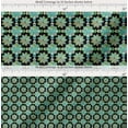 thumbnail image 2 of Soimoi Black Cotton Cambric Fabric Multicolor Mandala Print Fabric by Yard 42 Inch Wide, 2 of 7