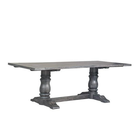 30 Weathered Gray Dining Table, Weathered Grey Dining Table