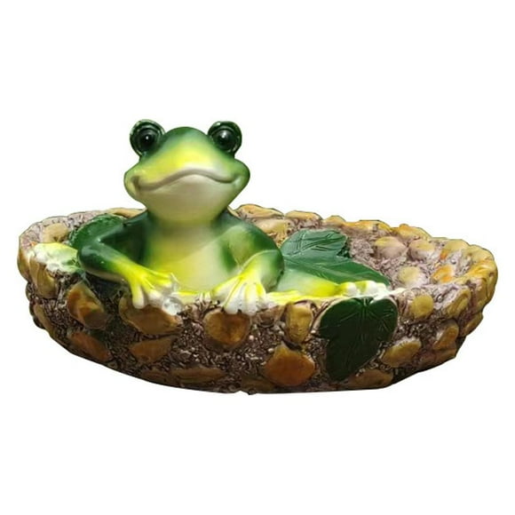 Zshan The Frog There is Love in the air! – A Swan Lake for Your Mini Fairy Garden – An Accessory