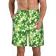 thumbnail image 1 of Fotbe Happy St. Patrick's Day Trajes de Baño Estampados para Hombre, Shorts de Verano de Secado Rápido, Ropa de Playa, Bañadores-XX-Large, 1 of 6