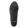 thumbnail image 7 of Badgley Mischka Girls Low Heeled Dress Pumps. (Little Kids Big Kids)Black Satin, Size: 3, 7 of 7