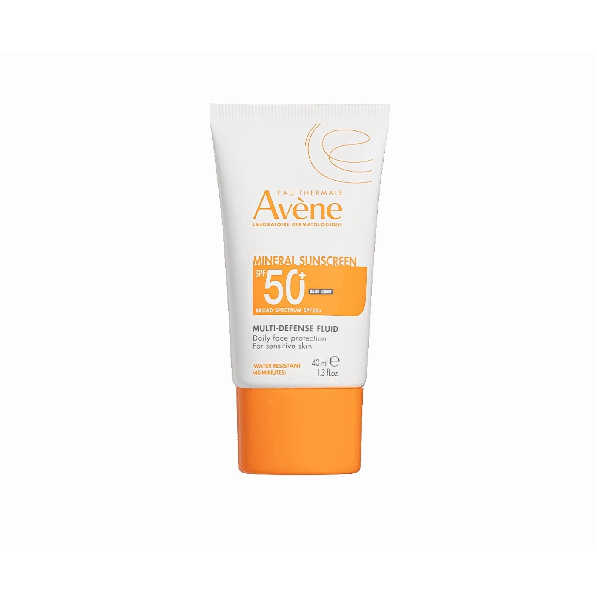 Avène Mineral Sunscreen Multi-Defense Fluid SPF 50+, Face Sunscreen 1.3 fl oz