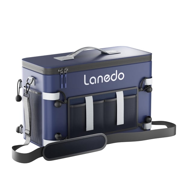 Cooler Lanedo, multifuncional, plegable, con capacidad para 34 latas