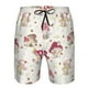 thumbnail image 3 of Fotbe Floral Mushroom Trajes de Baño Estampados para Hombre, Shorts de Verano de Secado Rápido, Ropa de Playa, Bañadores-3X-Large, 3 of 6