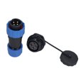 thumbnail image 2 of Enchufe de aviación IP68 conector impermeable tuerca trasera macho hembra Terminal 380V SP204 Pin, 2 of 10