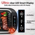 thumbnail image 3 of Parrilla eléctrica interior sin humo CUSIMAX 1500 W, 3 of 8