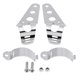 thumbnail image 1 of 35-43mm Motorcycle Headlight Mount Bracket Fork Tube Clamp Kit Black for Chopper Cafe Racer, 1 of 4