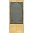 thumbnail image 6 of Kimberly Bay Clarington Unfinished Wood Slab Screen Door, 6 of 7