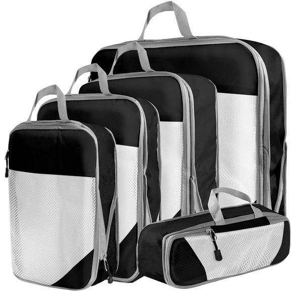 Portable Compression Packing Cubes Compressed Packing Cubes for Luggage Expandable Compression Packing Bag