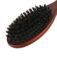 thumbnail image 6 of Everso Bristle Wooden Comb,Boar Bristle Hair Brush Soft Natural Bristles for Thin and Fine Hair Restore Shine And Texture Reduce Frizz and Breakage, 6 of 9
