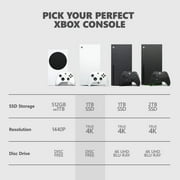 Microsoft Xbox Series X 1TB All-Digital Robot White Console with Mytrix High Speed HDMI - Robot White All Digital Xbox