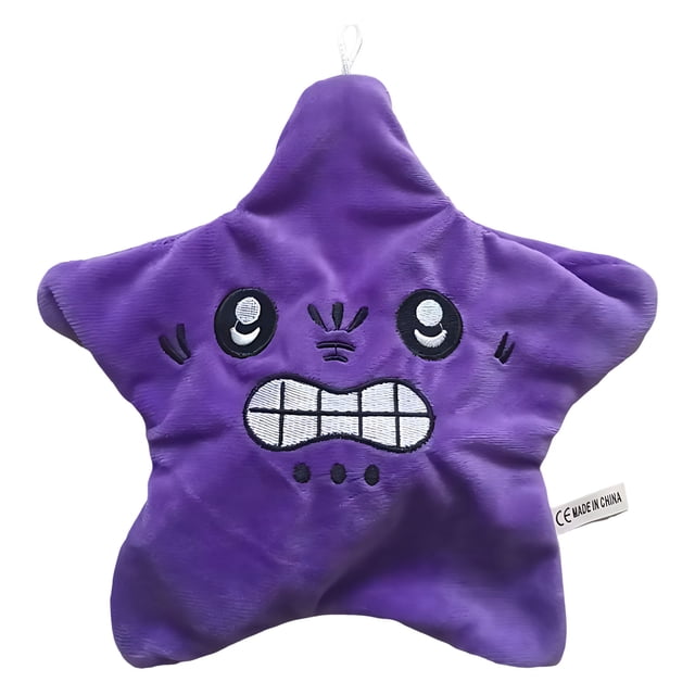 QIPOPIQ Angry Star Plush Toy, Star Plush Toy, Starfish Stuffed Animal,Funny Gift for Friends