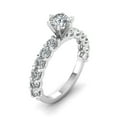 thumbnail image 2 of Certified 2.00ctw Diamond Solitaire Engagement Ring in 14k White Gold (G-H, I2), 2 of 5