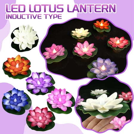 6 PCS Waterproof Floating Lights Battery Driven Water LED Floating Pool Lights For Weddings Anniversaries And Garden Decorations(Multicolor)