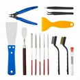 thumbnail image 1 of 23Pcs 3D Printer Tool Kit,3D Printer Accessories Removal Tools Includes Nozzle Cleaning Kit,Putty Knife Scrapers Brushes, 1 of 6