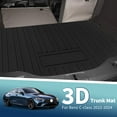 thumbnail image 2 of Unique Bargains Flat Face Cargo Liner Rear Trunk Mat Trunk Cargo Luggage Boot Tray Mat Vertical Stripes Pattern for Mercedes Benz C Class W206 2022-2024 Anti-Slip, 2 of 7