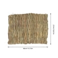 Soft Mat For Rabbit Minkissy Pet Straw Mats Light Brown Soft Nesting and Molar Pads for ...