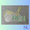 thumbnail image 4 of Shinelab Golf Open Neon Sign, Golf Ball Wall Art Light, Golf Sport Club Home Wall Decor 0685, 4 of 4
