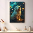 thumbnail image 4 of Old English Sheepdog Dog Watercolor Art Poster - Old English Sheepdog Dog Canvas Wall Art For Bedroom Decor - Inspirational Wall Decor - Funny Dog Poster, 4 of 6