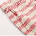 thumbnail image 7 of Gamivast Plus Size Linen Shorts for Men Striped High Waisted Lightweight Elastic Waist Shorts with Pockets Relaxed Fit Drawstring Lounge Bermuda Beach Shorts Vacation Casual Summer Bottoms Red XXXL, 7 of 7