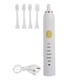thumbnail image 1 of Cepillo de dientes recargable para blanquear los dientes, cepillo de dientes eléctrico portátil para adultos, blanco, 1 of 10
