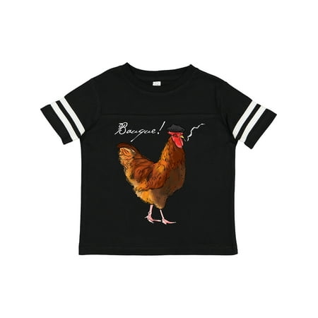 

Inktastic French Rooster Say Bauque! Gift Toddler Boy or Toddler Girl T-Shirt