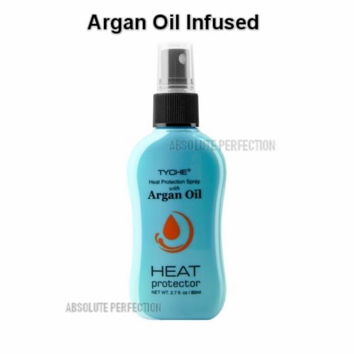 Tyche Heat Protection Spray INFUSED with Argan Oil 2.7 oz