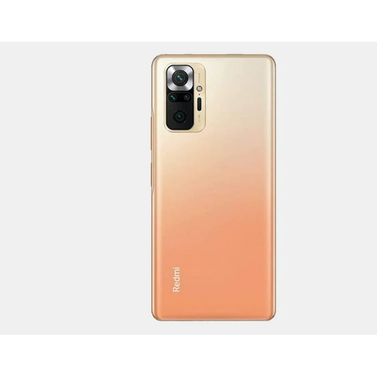  Xiaomi Redmi Note 10 Pro, 128GB 6GB RAM, Factory Unlocked  (GSM ONLY, Not Compatible with Verizon/Sprint)
